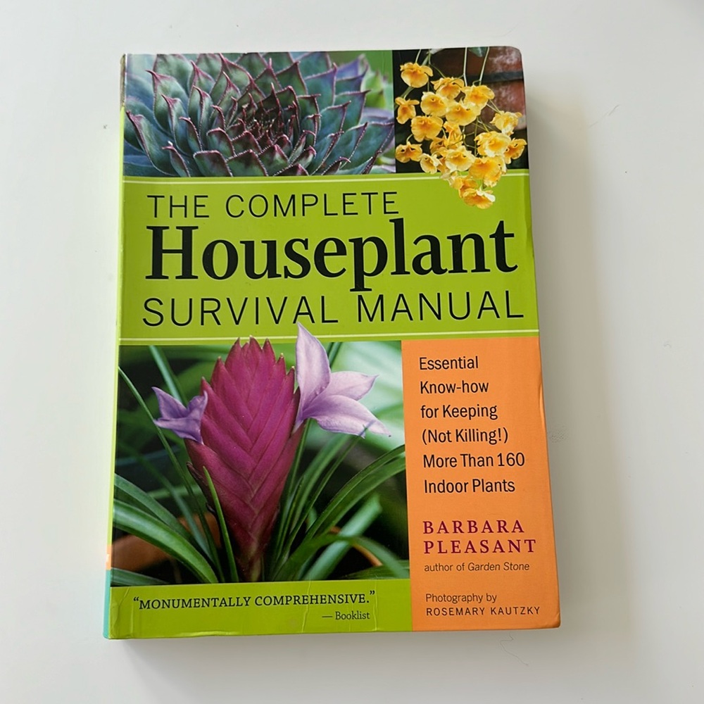 Houseplant book by Barbara Pleasent